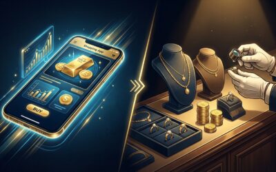خرید طلای آنلاین یا حضوری؟ مقایسه کامل مزایا و معایب در بازار ایران
